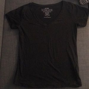 Cotton-On Women's Medium Black V-Neck Tee